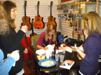 Susan Zeidler signing at an event